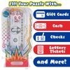 BILZ Money Puzzle Pack - Brain Teasing Maze and Cosmic Pinball - Perfect for Christmas and Birthday Gifts - Fun Reusable Game for Cash, Gift Cards and Tickets - Complete The Puzzle to Get Your Prize