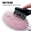 Hair Brush Cleaner Tool,Comb Cleaning hairbrush, for Removing Hair and Debris, Black
