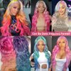 613 Lace Front Wig Human Hair 13x6 Body Wave 24 Inch Blonde Lace Front Wigs Human Hair 180% Density 613 HD Lace Frontal Wig Blonde Glueless Wigs Human Hair Pre Plucked with Baby Hair