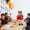 Copkim 30 Sets Halloween Craft Kit for Kids DIY Halloween Pets Magnet Craft Make Your Own Pets Craft for Kindergarten Preschool Halloween Fun Classroom Home Activity Party Supplies