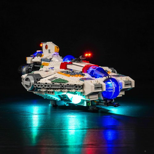 Brickshining LED Lighting Compatible with Lego Ghost & Phantom II 75357, Light Kit Compatible with Lego 75357, Giving Light to Model, NOT Included The Model Set(RC Model)