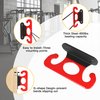Lovind Resistance Band Wall Anchors,Home Gym Workouts Anchors Door Anchor for Resistance Bands for Strength Training, Resistance Training, and Physical Therapy Exercise (Red)