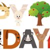 Farm Animals Birthday Party Decorations Farm Animals Happy Birthday Banner with Barnyard Bunting Garland for Kids Boys Girls Farm Theme Party Decorations Supplies