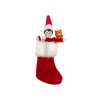 The World's Smallest Elf on The Shelf Boy with Matching Small Christmas Stocking and Two Elf on The Shelf Hot Chocolate Cocoa Mix Packs