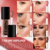 Jolilab Liquid Blush Contour Face Concealer Contouring Highlighter Blendable Cream Finish Long Lasting High Pigment Lightweight Buildable Blush Contour Multi-Use for Lips Cheeks