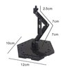 TWKUPWO Hobby Model Action Base Display Stand, Gundam Model Stand Action Figure Stand Compatible with MG RG HG Universal Models Stand (3sets Black)