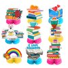 9 PCS Book Honeycomb Centerpieces Table Decorations Books Table Centerpieces for Books Party Supplies Reading Birthday Party Decorations Library Decorations