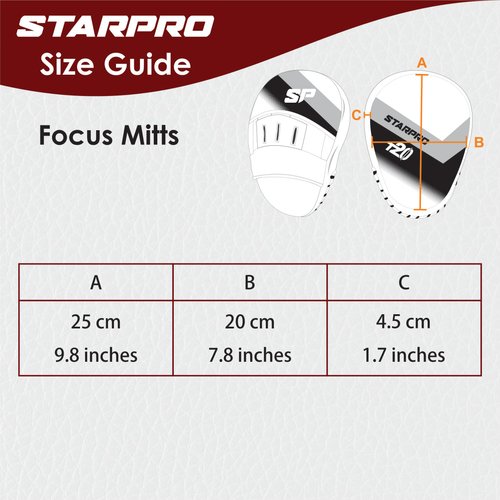 Starpro - Premium Boxing Mitts - Boxing Pads, Punching Mitts, Boxing Pads and Mitts Training, Focus Mitts, Boxing Mitts and Pads, Kickboxing Pads, Punch Mitts, Punching Pads, Boxing Mit