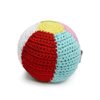 Crochet Small Dog Squeaky Toy - Beach Ball