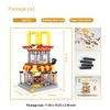 LITTCO Building Blocks City Street View Building Toy 3D Toy Blocks DIY Bricks Toys Building Set Unique Home Decor, Gift for Adults and Children, Blocks Building Set 244PCS (Burger Shop)