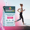 instant IV Electrolytes Powder - 3X Electrolytes,1/2 Sugar with Vitamin C, B3, B6, Electrolytes Powder Packets for Hydration, Recovery & Immunity, Vegan & Gluten Free | Strawberry Banana - 12 Packets