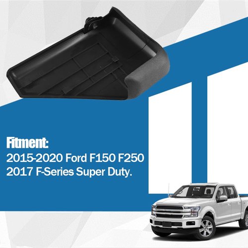 Running Board End Cap Rear Right Side Fits for 2015-2020 Ford F150 F250 2017 F-Series Super Duty Replace FL3Z16A455BA FL3Z 16A455 BA FL34 16N453-BB5YZ9 FL34 16N45