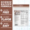 PEScience Select Protein4Oats, Maple and Brown Sugar, 12 Serving, Whey and Casein Blend for Oats and Oatmeal