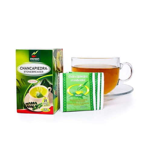 Stone Breaker Chanca Piedra Herbal Tea - 100% Naural from Peru ( 25 Tea Bags ) Natural Kidney Cleanse & Gallbladder Stones Support– Detoxify Urinary Tract, Flush Impurities, Clear Urinary System