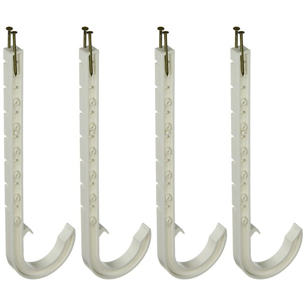 Sioux Chief J Hook Pvc Pipe Hanger Abs 1-1/2" Dwv For Hanging Cts Piping (Copper, Cpvc, Pb Etc.)