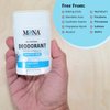 MONA BRANDS All Natural Deodorant For Women & Men | For Sensitive Skin | No Aluminum or Baking Soda | (UNSCENTED 1.76 Oz)