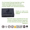 Activated Charcoal Soap Bar (3 Pack), Vegan and All Natural Handcrafted with Organic Oils. Face and Body Soap. For Men, Women and Teens. Unscented.