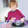 Finger Drum Set Electronic Mini Desktop Small Novelty Toy Desk Instrument Game with Sounds and Lights for Kids, Adults