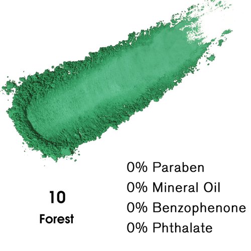 UCANBE Green Single Eyeshadow Palette, Highly Pigmented Matte Eye Shadow Powder, Professional Long-Lasting Waterproof Makeup Palette