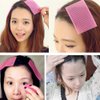 5Bags/10PCS Fringe Stickers, Magic Bangs Square Hair Pads, Fixed Clip Hairpin, Seamless Plastic Paste Posts Tape 3x2.4" for Girls Women Hair Accessory