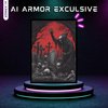 MTG (Red/Black Necromancer) - 100ct Matte TCG Art Card Sleeves by Ai Armor