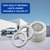30pcs Oil Drain Screw Gasket for Honda 14mm Engine Oil Drain Plug Washer Gaskets, Drain Plug Seal Replace# 94109-14000 94109-12000