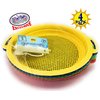 Matty's Toy Stop Sand Sifter Sieves for Sand & Beach (Red, Blue, Yellow & Green) Complete Gift Set Bundle - 4 Pack (8.75'' x 9.75")