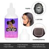 Boslance Lace Wig Glue for Lace Front Wigs，Lace Bonding Glue，2 Pcs HD Wig Cap Stocking Caps Invisible Sheer Stocking Caps for Wigs，1 Pc Elastic Band for Wigs Features Velcro Strap to Lays Down Edges