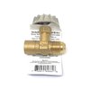 Brass Needle Valve Connector With Canopy Handle 3/8" Flare Male NPT x 1/4" Female NPT [MNV0604] NVMF-0604
