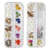 2 Boxes 3D Nail Art Decorations Mixed Shapes Ocean Shell Starfish Conch Nail Studs Sea Series Nail Art Rivets Charms for DIY Manicure Decorations