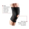 McDavid Open Patella Knee Brace, Compression Knee Sleeve for Minor Arthritis, Bursitis, Tendonitis & Patellar Tendon Support, Knee Stabilizer for Men & Women, Sold as Single Unit (1), Medium