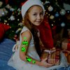 Partywind 275 Styles Glow Christmas Party Favors, Luminous Christmas Tattoos for Kids Stocking Stuffers Party Supplies Decorations, Holiday Tattoo Stickers Toys for Boys and Girls (24 Sheets)