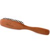 ZilberHaar Long Hair Brush - Soft Boar Bristles - Exfoliating and Conditioning for Men's Beards & Skin - Compatible with Beard Balms and Oils