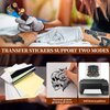 30 Pcs Tattoo Skin Practice Kit, Include 10 Pcs Tattoo Practice Skins & 20 Pcs Tattoo Transfer Paper, for Beginners Fake Skin Tattooing (7.5 * 5.8/11.6 * 8.2 IN)
