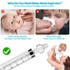 LONMATO Baby Nasal Aspirator, Sinus Rinse System Professional Baby Nasal Irrigator- Portable Infant Nose Cleaner Quick Rinse Device for Newborn Infants Kids Children- BPA Free More Convenient, 4 Packs