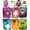 36 Sheets Halloween Stickers for Kids Make Your Own Halloween Stickers, Halloween favors for Kids, Halloween Crafts for Kids Halloween Party Favors, Halloween Party Games Stickers Trick or Treat Party