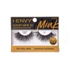 i-ENVY Luxury Mink Collection False Eyelashes 100% Real Mink Glamorous Eye Look Lashes Maximum Fluffiness 3D Multi-Curl Angle (1 Pack)