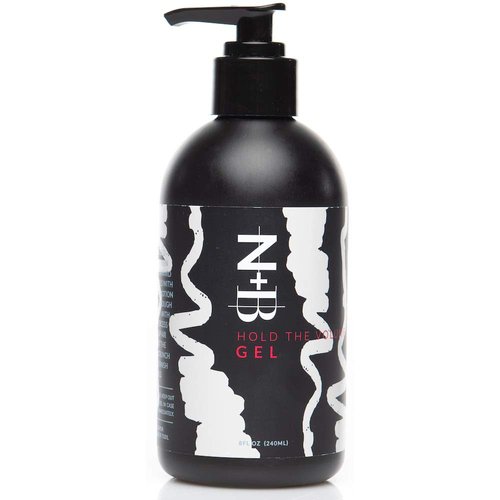 N+B Hair Styling Gel | Strong, Firm Hold, Adds Volume & Shine, Curl-Defining | Made w/Blue Agave Oil | Paraben-Free, Sulfate-Free | For All Hair Types & Textures | 8 oz