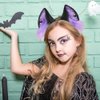 Faux Wolf Ears Headwear Faux Fur Headbands Headdress Halloween Fox Cosplay Costume Accessories for Women