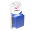 OPRO Protective Ventilated Mouth Guard Case, Can be Used as a Retainer Case, Ideal for Your Your Night Guard & Clear Aligners, Keeps Them Secure, Fresh, and Clean (Blue)