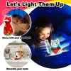 FUNZBO 3Pcs Paint Your Own Cat Lamp Kit - Art & Craft Supplies Kitten Painting Kits, Arts and Crafts for Kids Adults, DIY Night Light Toys Christmas Gift for Girls Boys Ages 3 4 5 6 7 8 9 10 11 12 13+