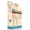 THERAFIRM Women's Support Trouser Socks - 20-30mmHg Moderate Compression Dress Socks (Khaki, XL)