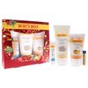 Burt’s Bees Holiday Gift, 4 Face Care Stocking Stuffer Products, Skin Care Essentials Set - Deep Cleansing Cream, Deep Pore Scrub, Hydrating Overnight Mask & Vanilla Bean Lip Balm (Old Version)
