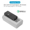 Hanatora Battery USB Charger with Quick Charge 3.0 for DJI Mini 2/Mini SE/2 SE Drone, Fast Rapid Charge Hub Accessories(NOT for Mavic Mini)