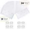 Puzcraft Puzzle Saver Adhesive Sheets (24 Sheets) Easiest Alternative to Messy Puzzle Glue