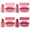 Boobeen Lipstick Crayon Lip Gloss Makeup Lasting Matte Velvet Multi-Color Lipstick Pencil, Crayon Lip Stick Set Gifts for Girls and Women, 4 Colors