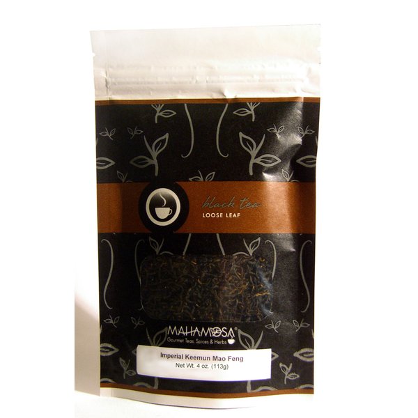 Mahamosa China Black Tea Loose Leaf (Looseleaf) - Imperial Keemun Mao Feng 4 oz