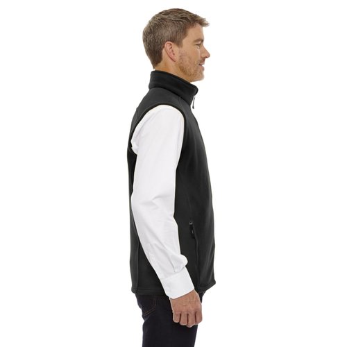 Core 365 Men's Journey Fleece Vest, XL, Black 703
