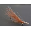 Crazy Charlie Bonefish Fly Fishing Flies - Tan- Mustad Signature Duratin Fly Hooks - 6 Pack (Hook #6)