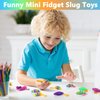 bairimeng 24 PCS Sensory Slug Toys, Articulated Stretch caterpillar toy, Anxiety Relief fidget Slug toy, Novelty Party Favors for Kids.